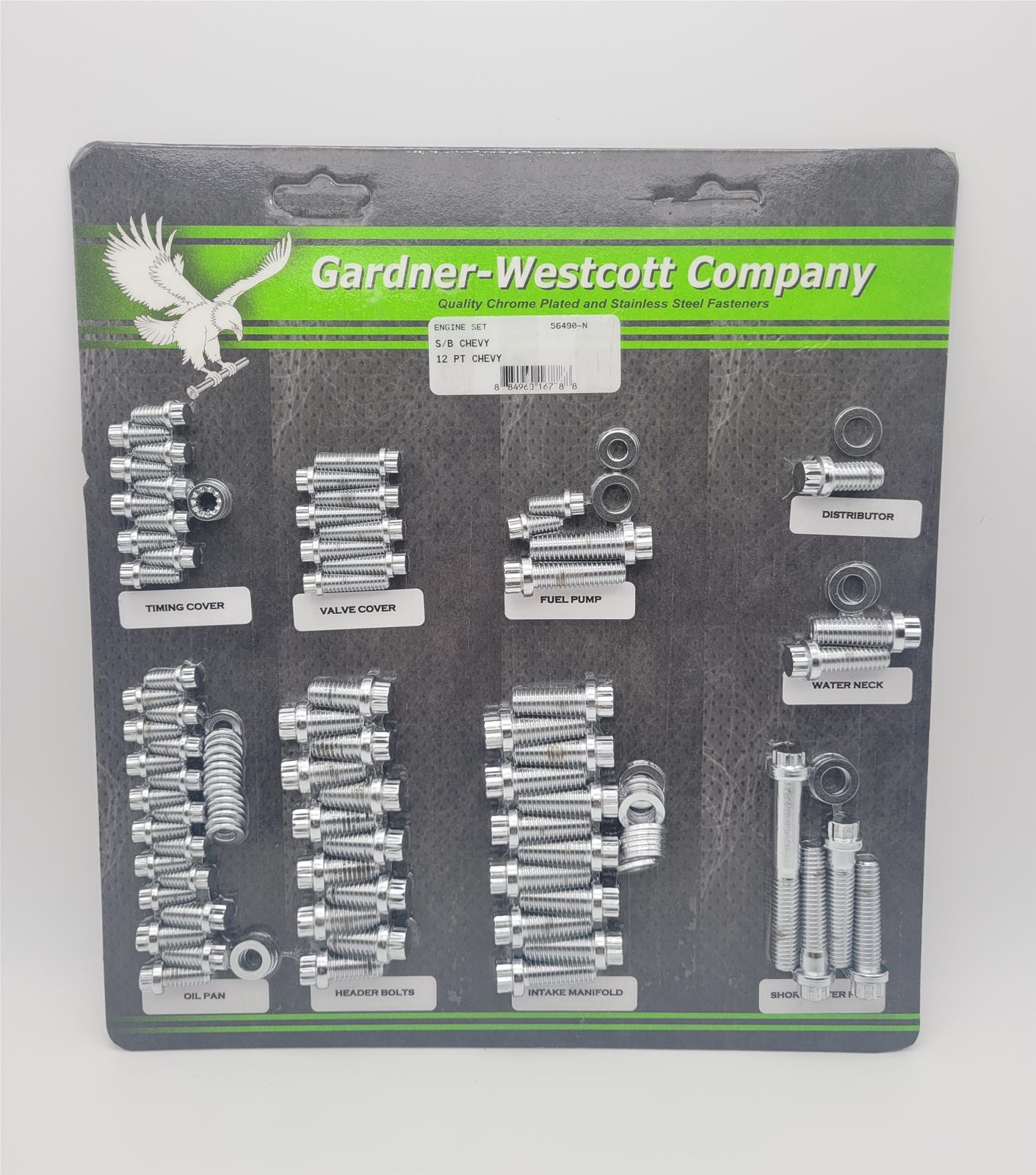 Gardner-Westcott Company Engine Accessory Bolt Kits 56490-N
