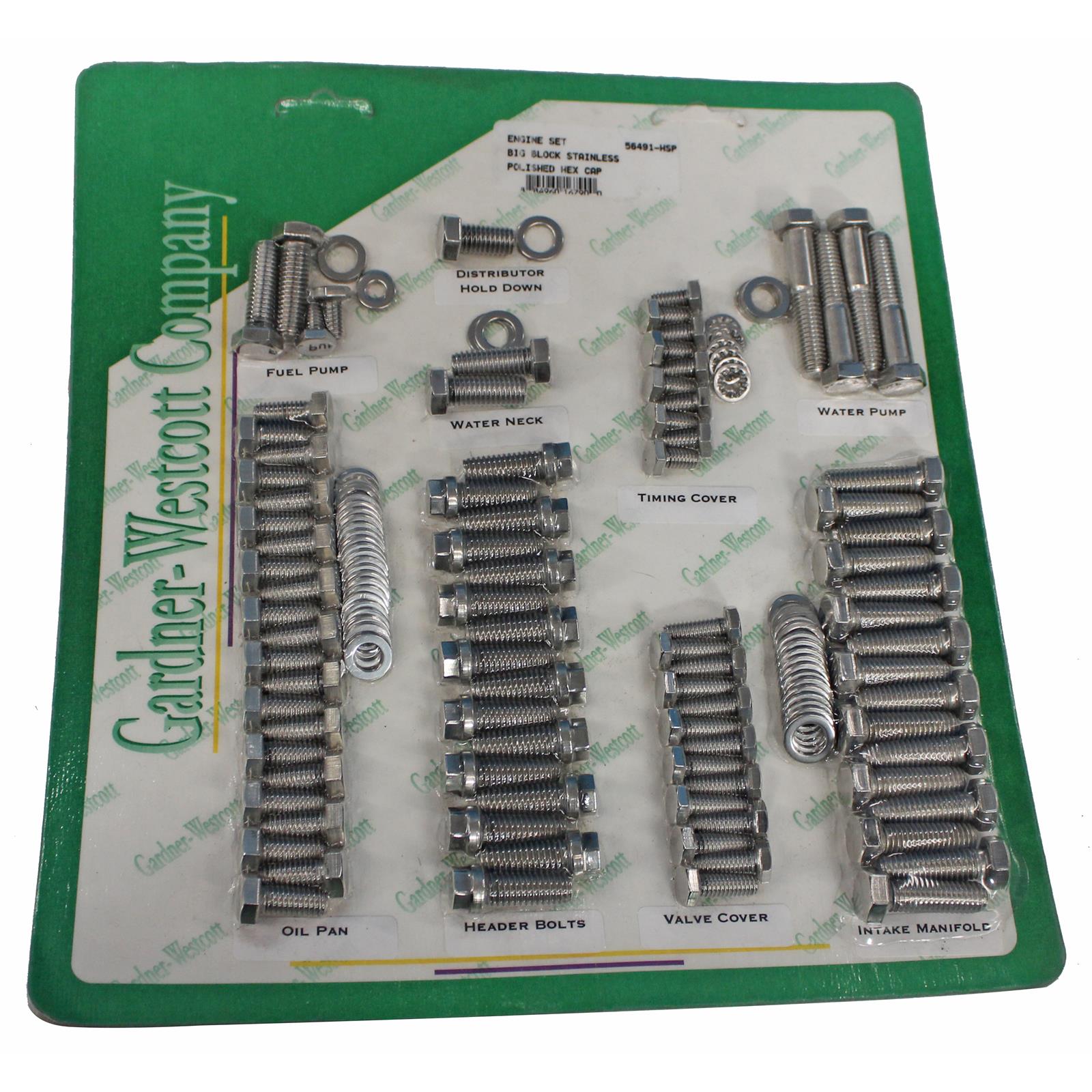 Gardner-Westcott Engine Dress Up Bolt Kits 56491-HSP