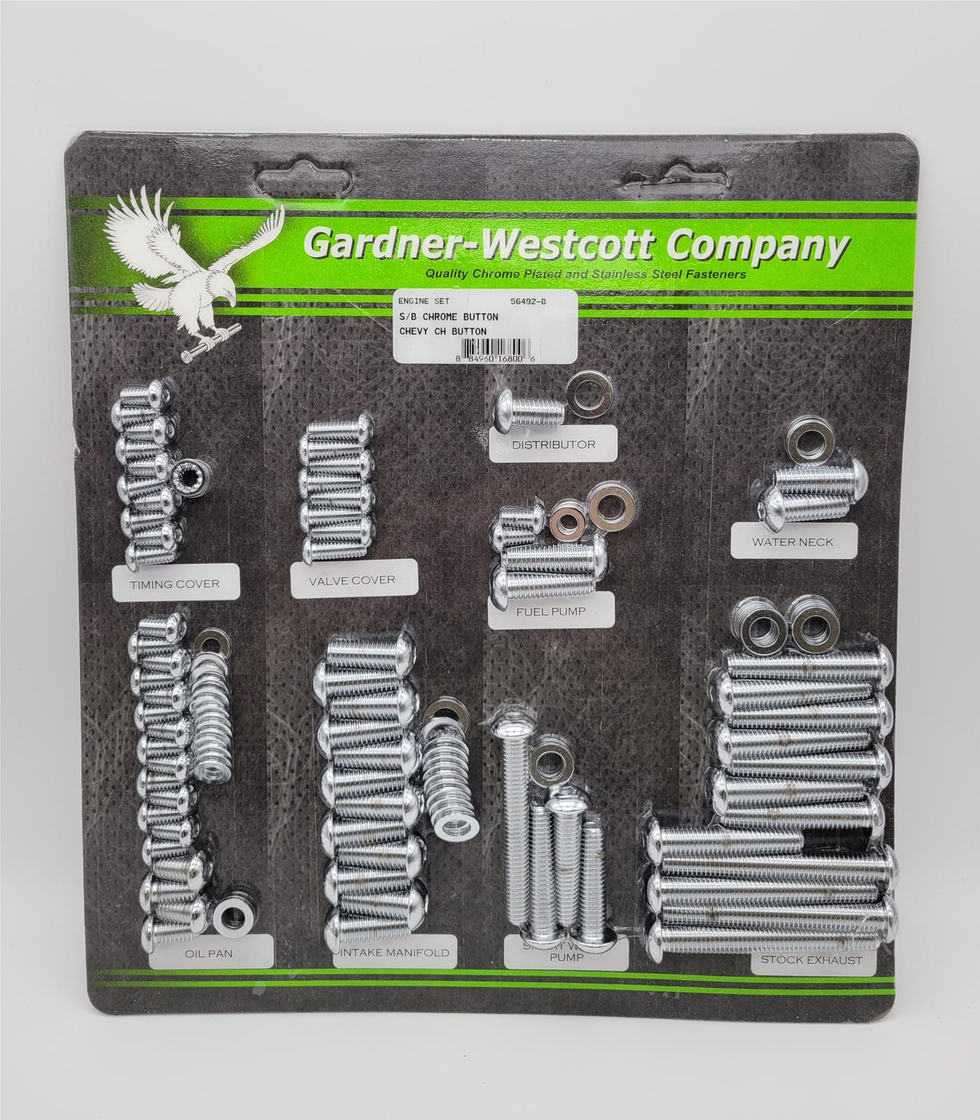 Gardner-Westcott Company Engine Accessory Bolt Kits 56492-B