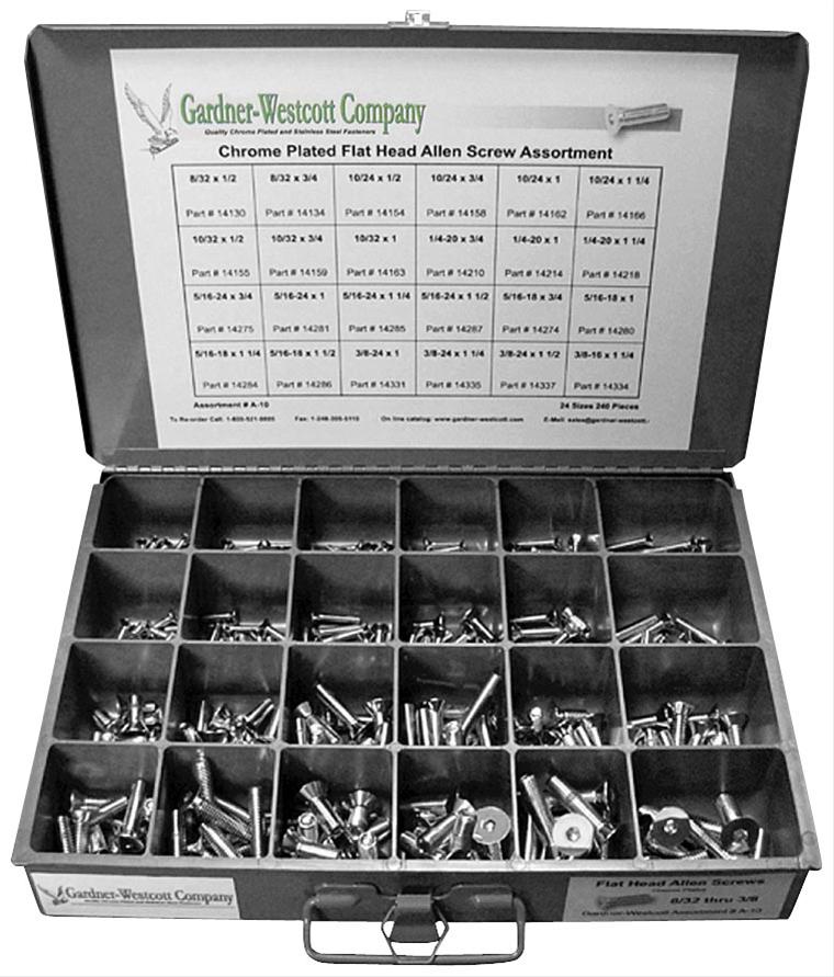 Gardner-Westcott Company Fastener Hardware Assortments A-10
