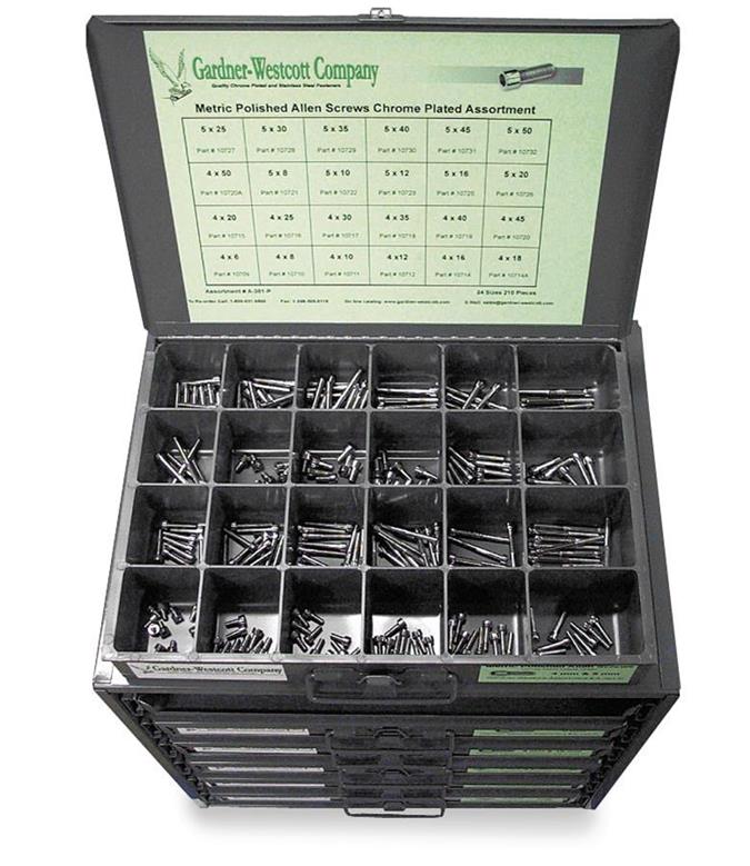 Gardner-Westcott Company Fastener Hardware Assortments A-305-P