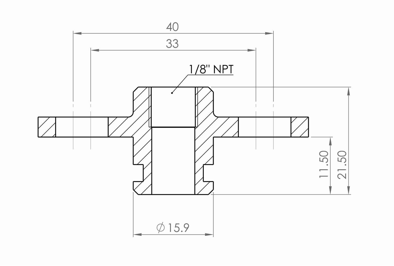 Go Fast Bits Fittings and Adapters 5753