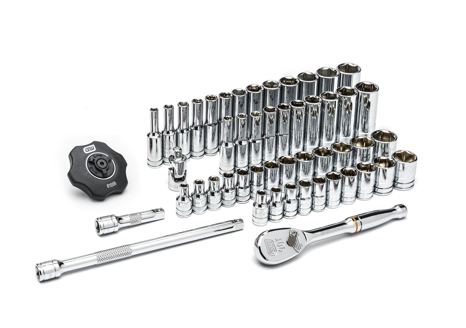 GearWrench 51-Piece 6-Point Hand Tool Sets 80300