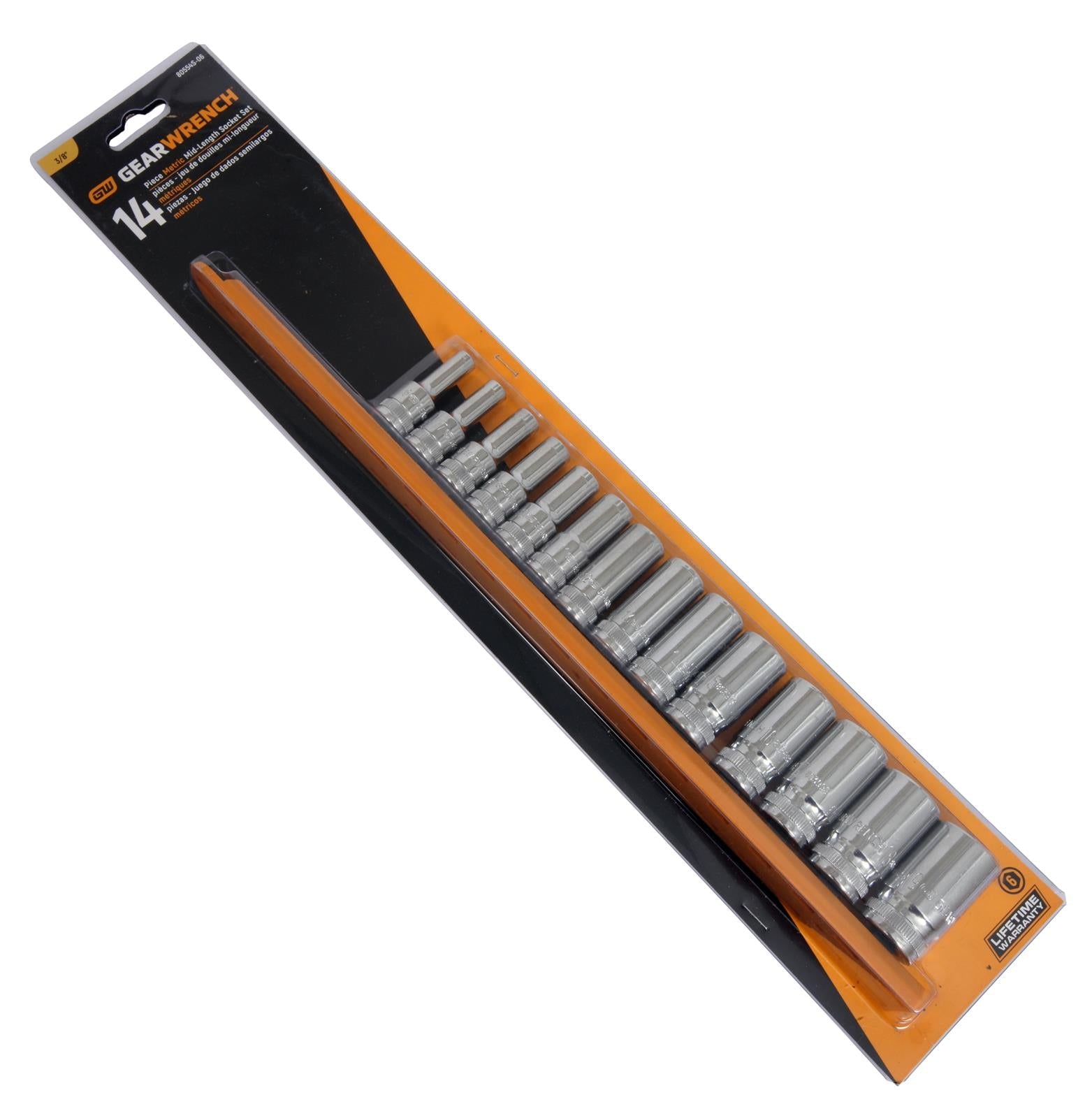 GearWrench Mid-Length Socket Sets 80554S-06