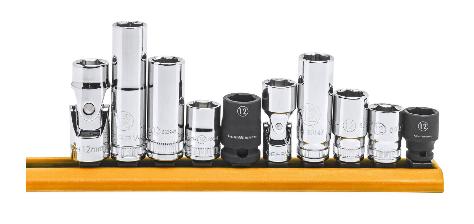 GearWrench Single Size Metric Socket Sets 80576