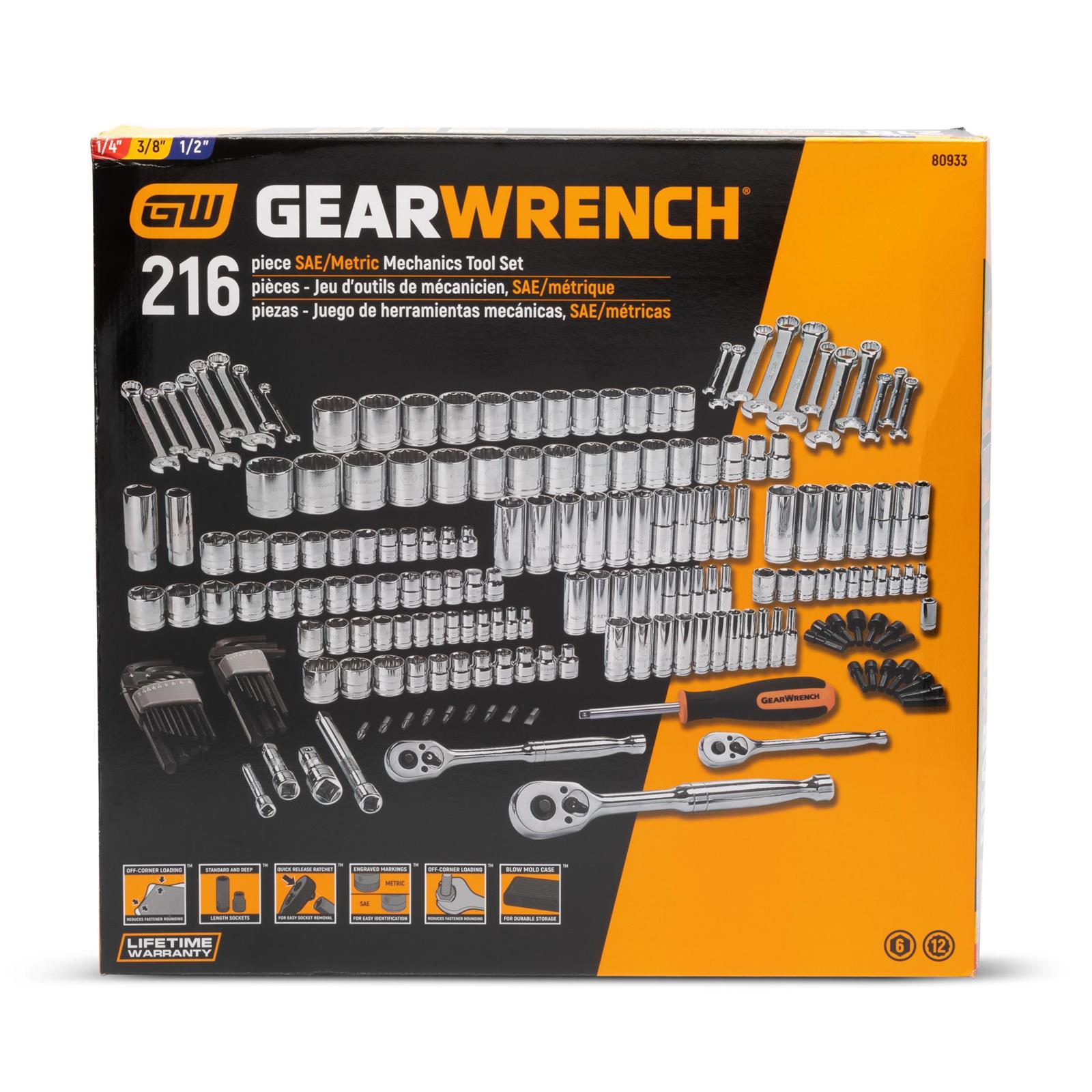 Gearwrench Hand Tool Sets 80933