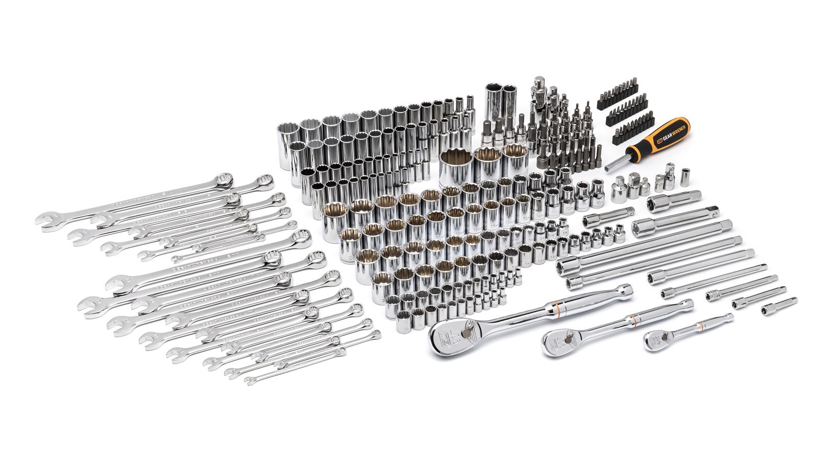 GearWrench 243-Piece 12-Point Mechanic Tool Sets 80972
