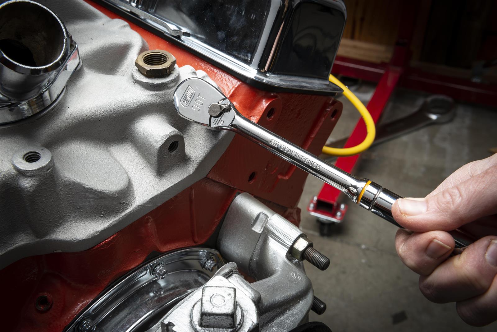 GearWrench 90T Compact Teardrop Ratchets 81220T