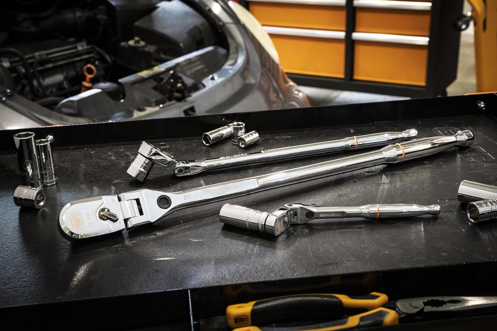 GearWrench Locking Flex Head Ratchets 81382