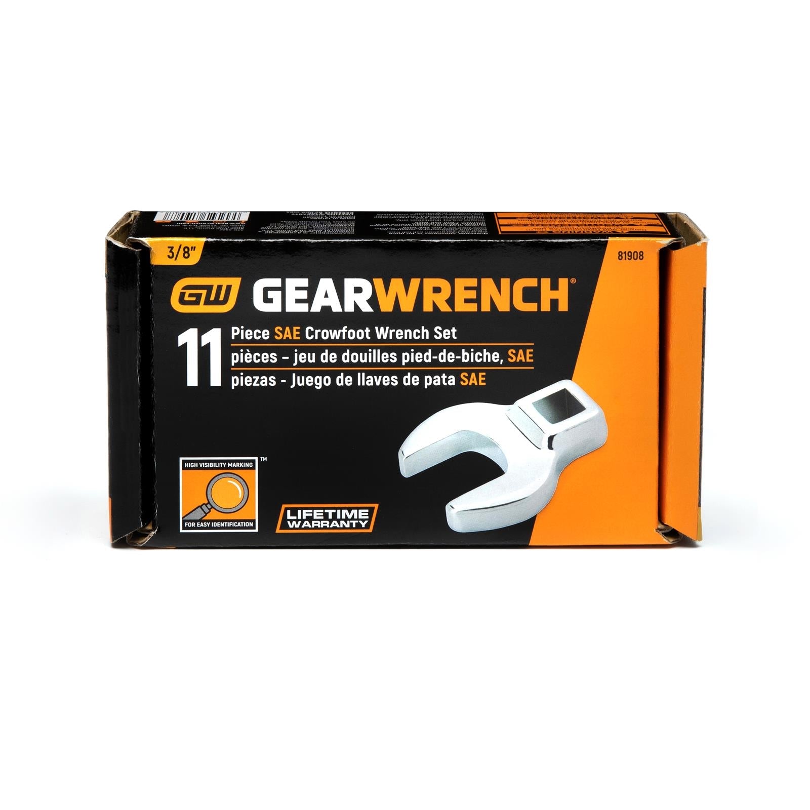 GearWrench Crowfoot Wrench Sets 81908