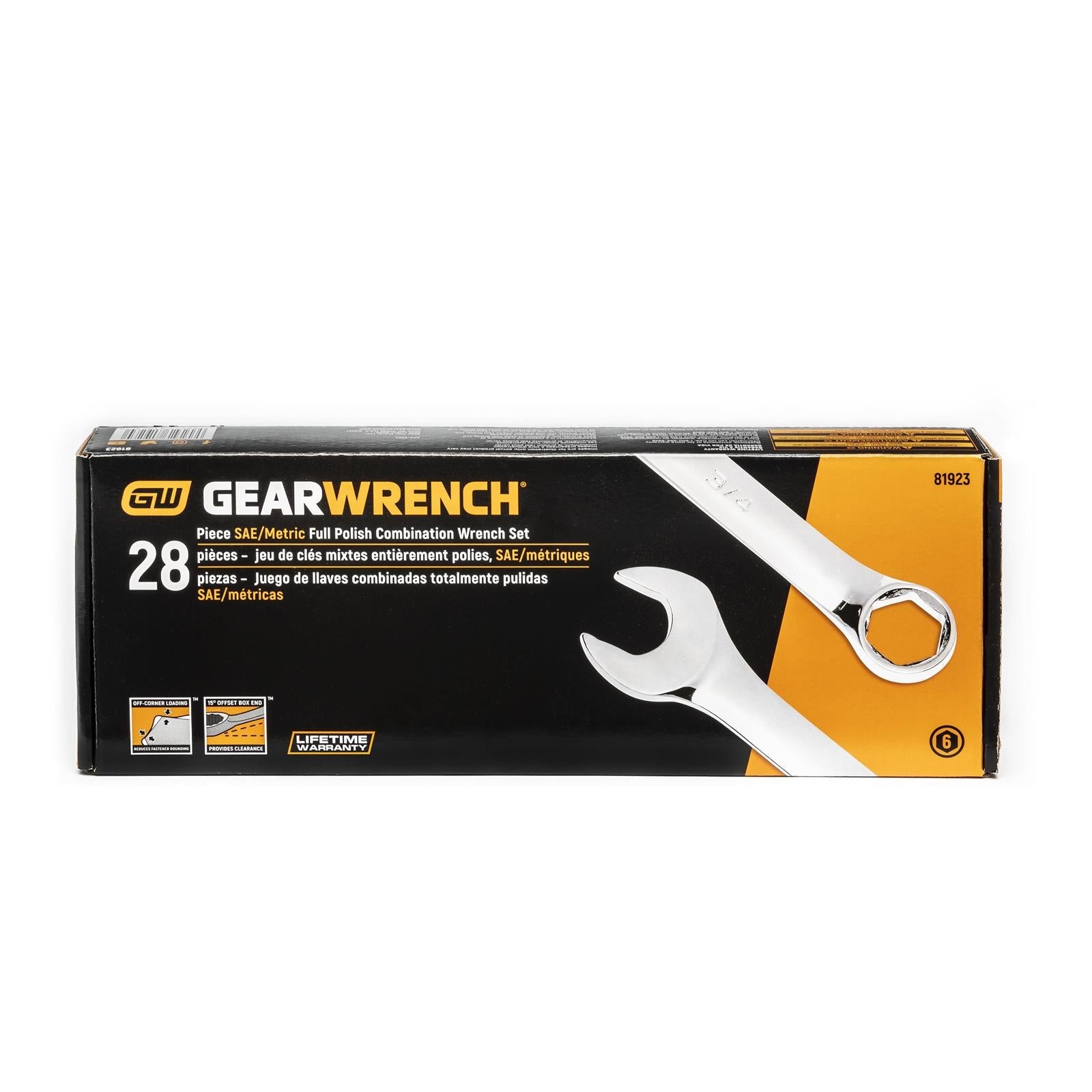 GearWrench Combination Wrench Sets 81923