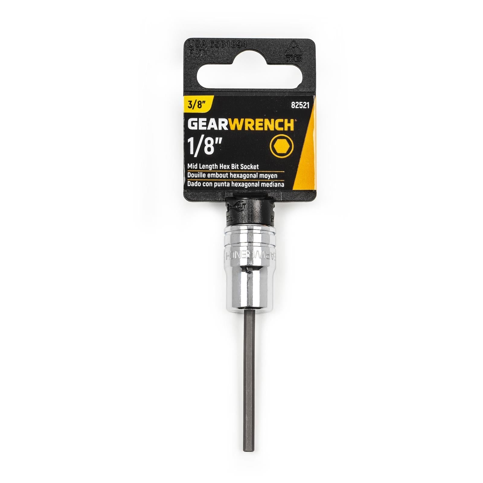 GearWrench Hex Bit Sockets 82521