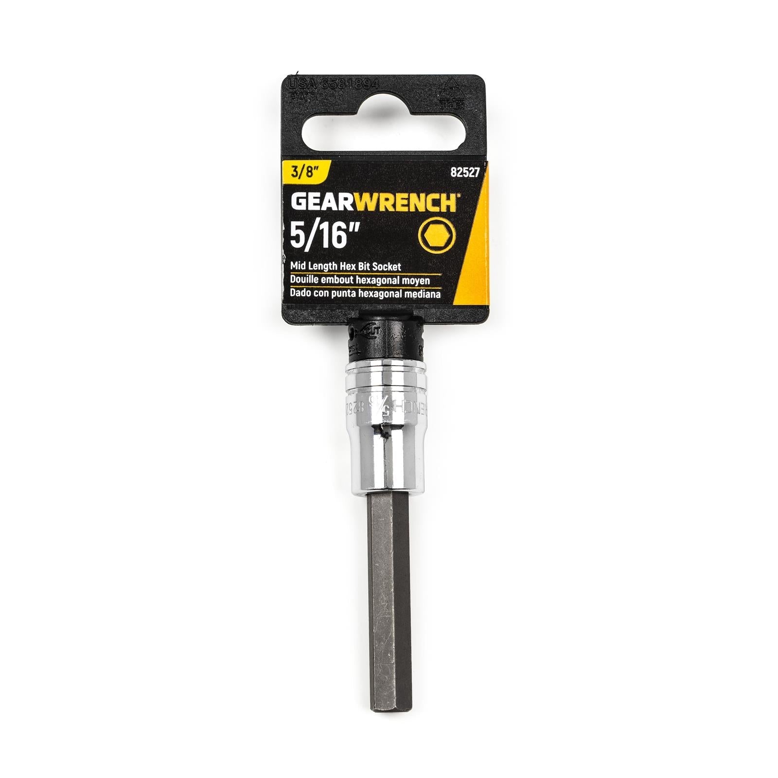 GearWrench Hex Bit Sockets 82527