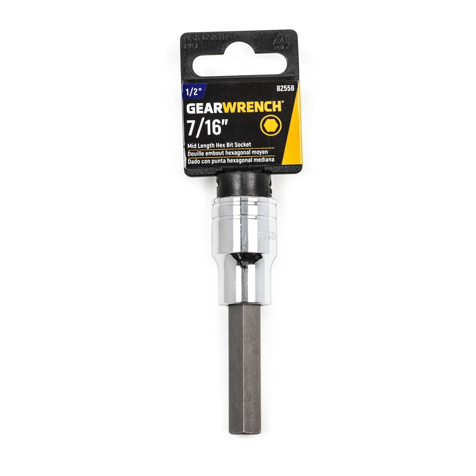 GearWrench Hex Bit Sockets 82558