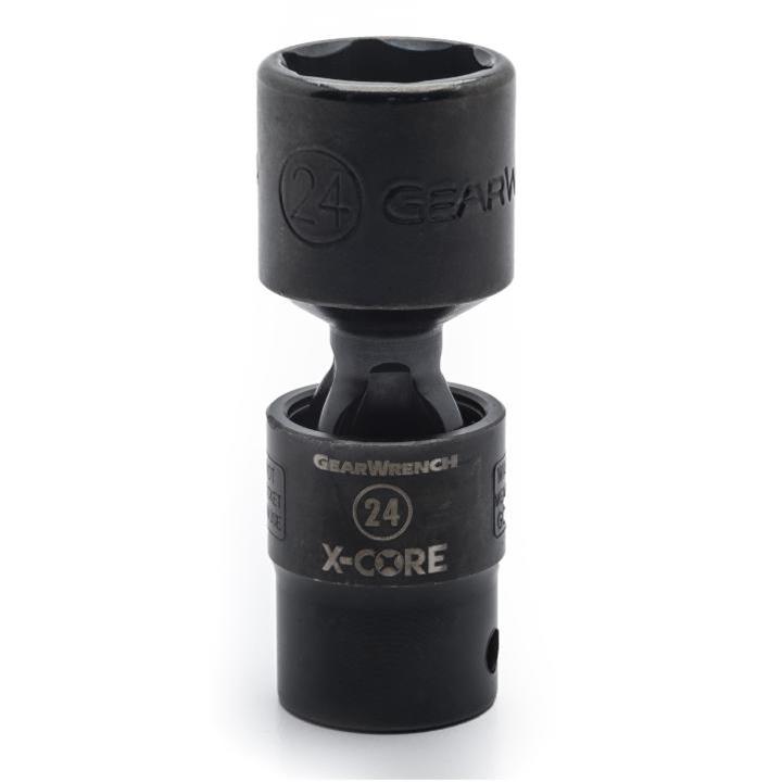 GearWrench X-Core Pinless Universal Impact Sockets 84724