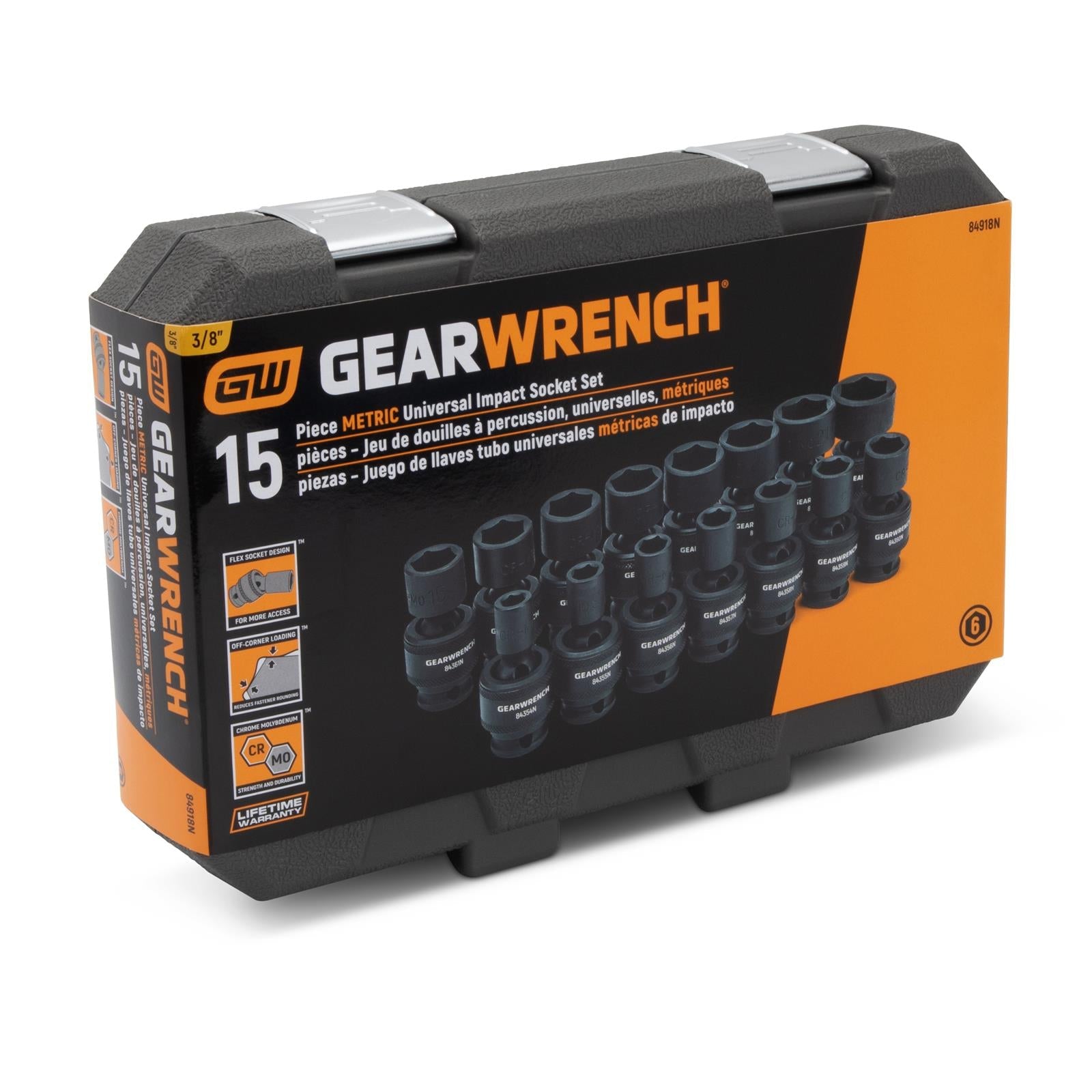 GearWrench Universal Impact Socket Sets 84918N