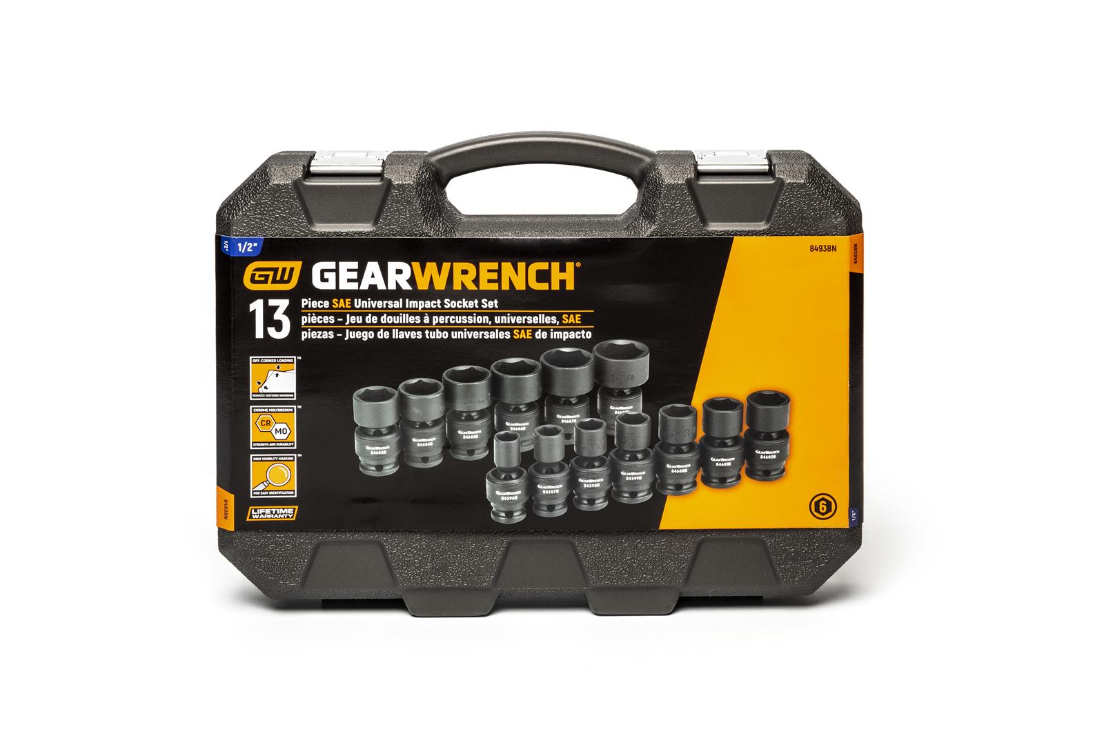 GearWrench Universal Impact Socket Sets 84938N