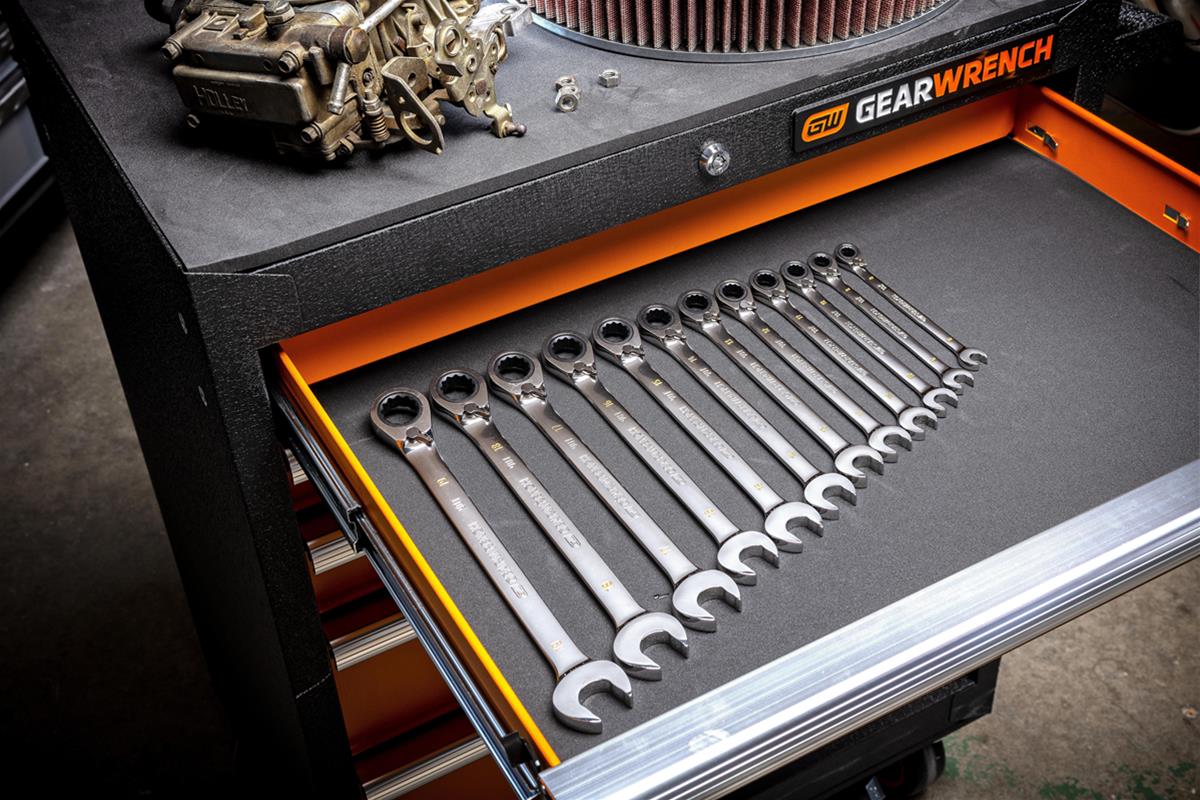 GearWrench 90T Ratcheting Combination Wrench Sets 86627