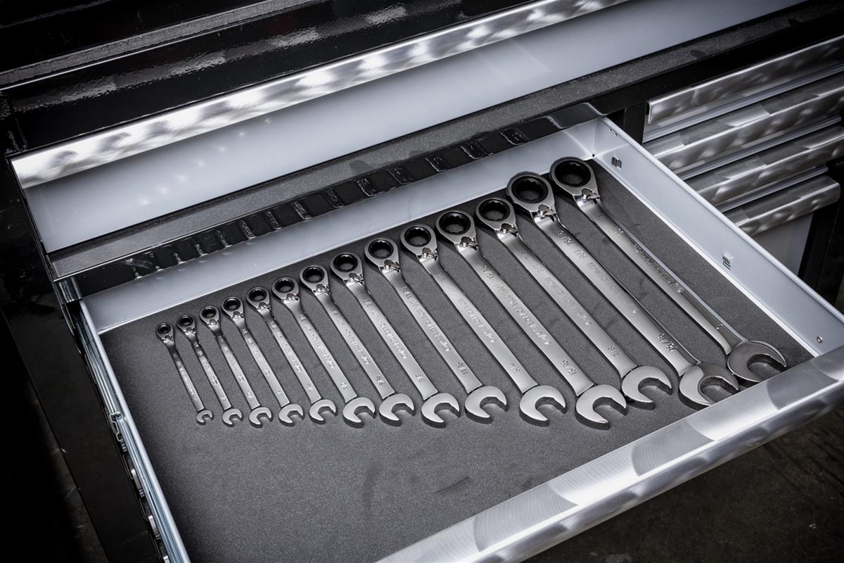 GearWrench 90T Ratcheting Combination Wrench Sets 86660