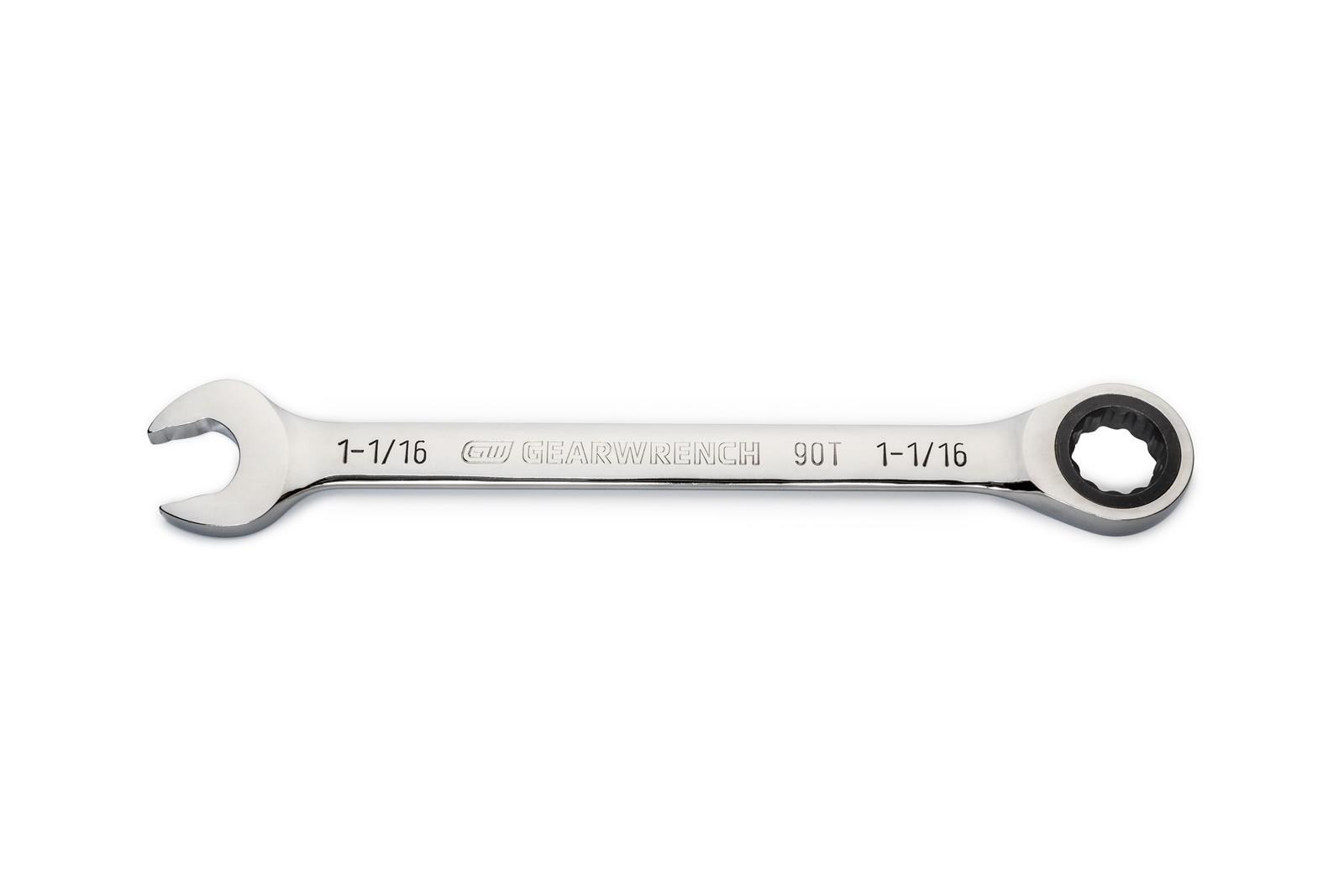 GearWrench 90T Ratcheting Combination Wrenches 86954