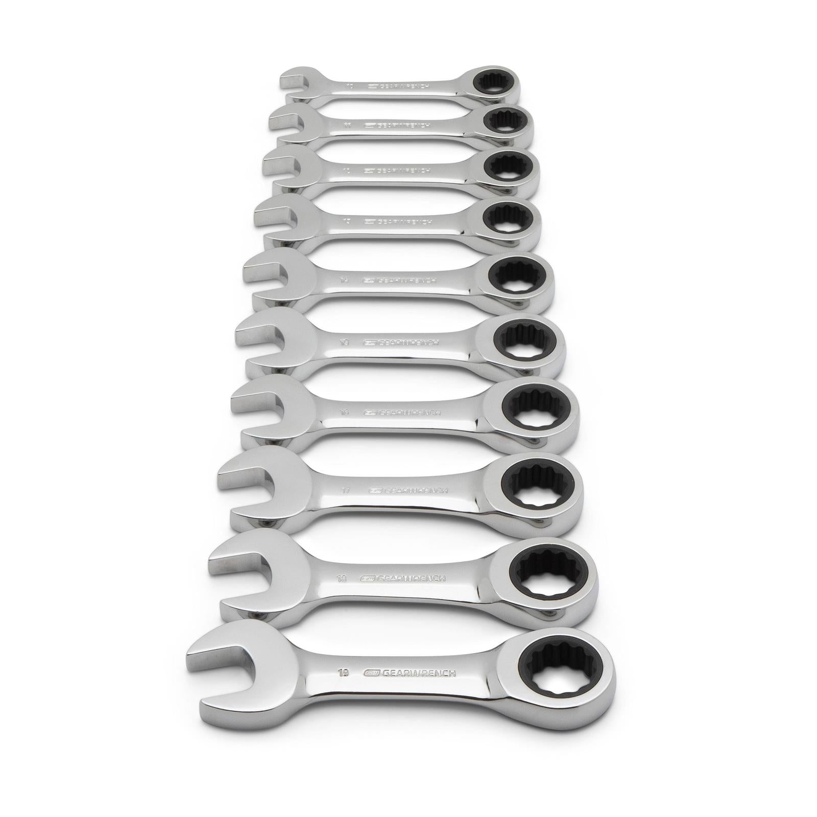 GearWrench Ratcheting Combination Wrench Sets 9520D