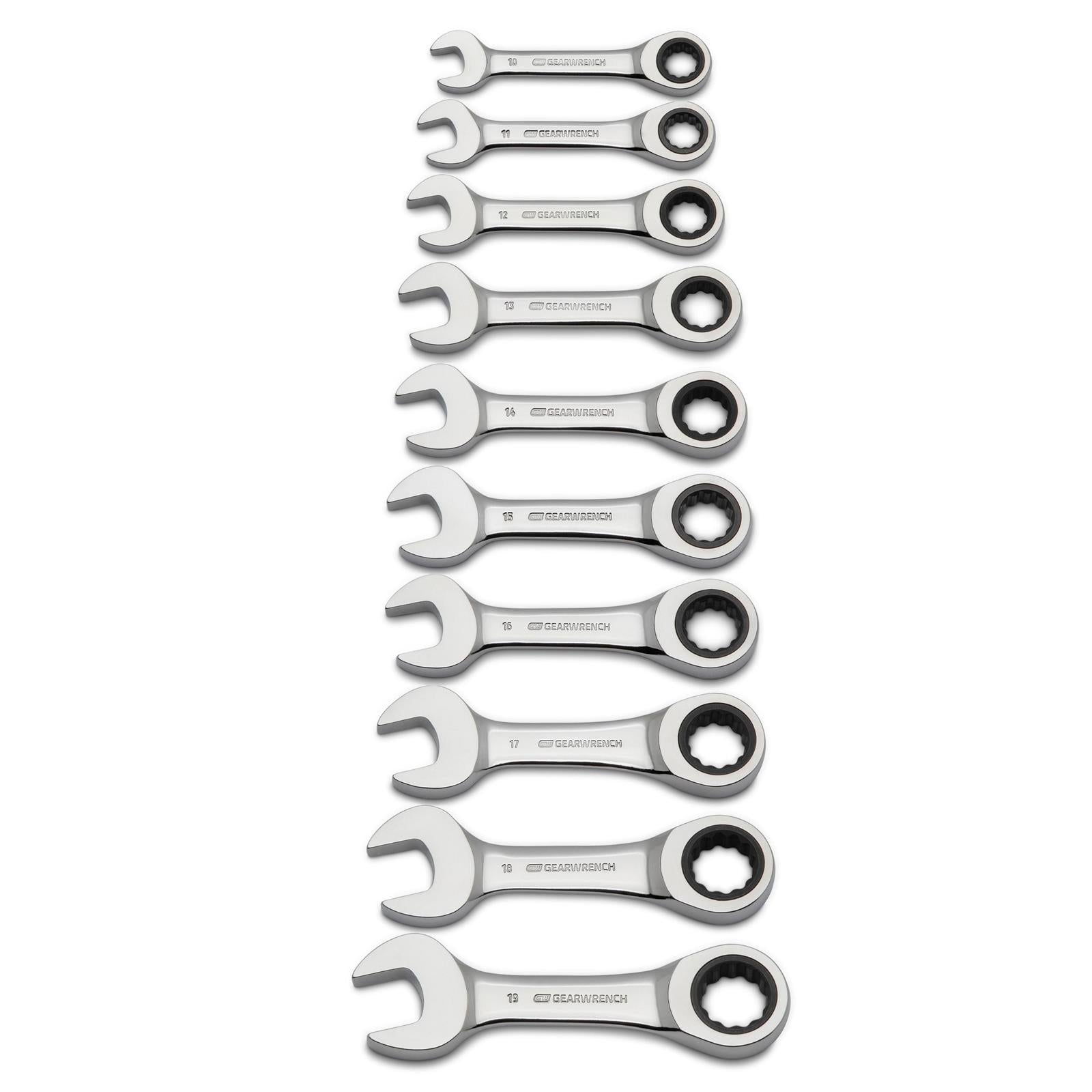 GearWrench Ratcheting Combination Wrench Sets 9520D