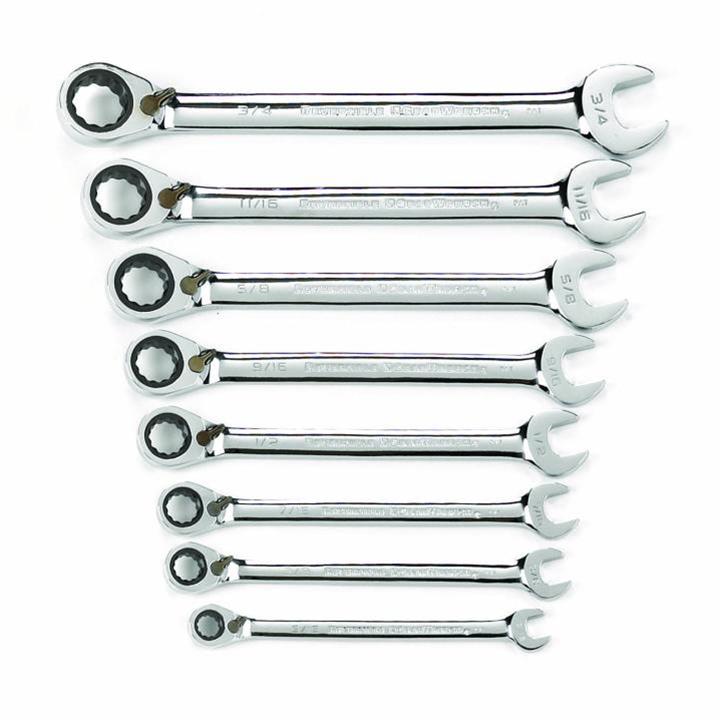 GearWrench Reversible Ratcheting Combination Wrenches 9533N
