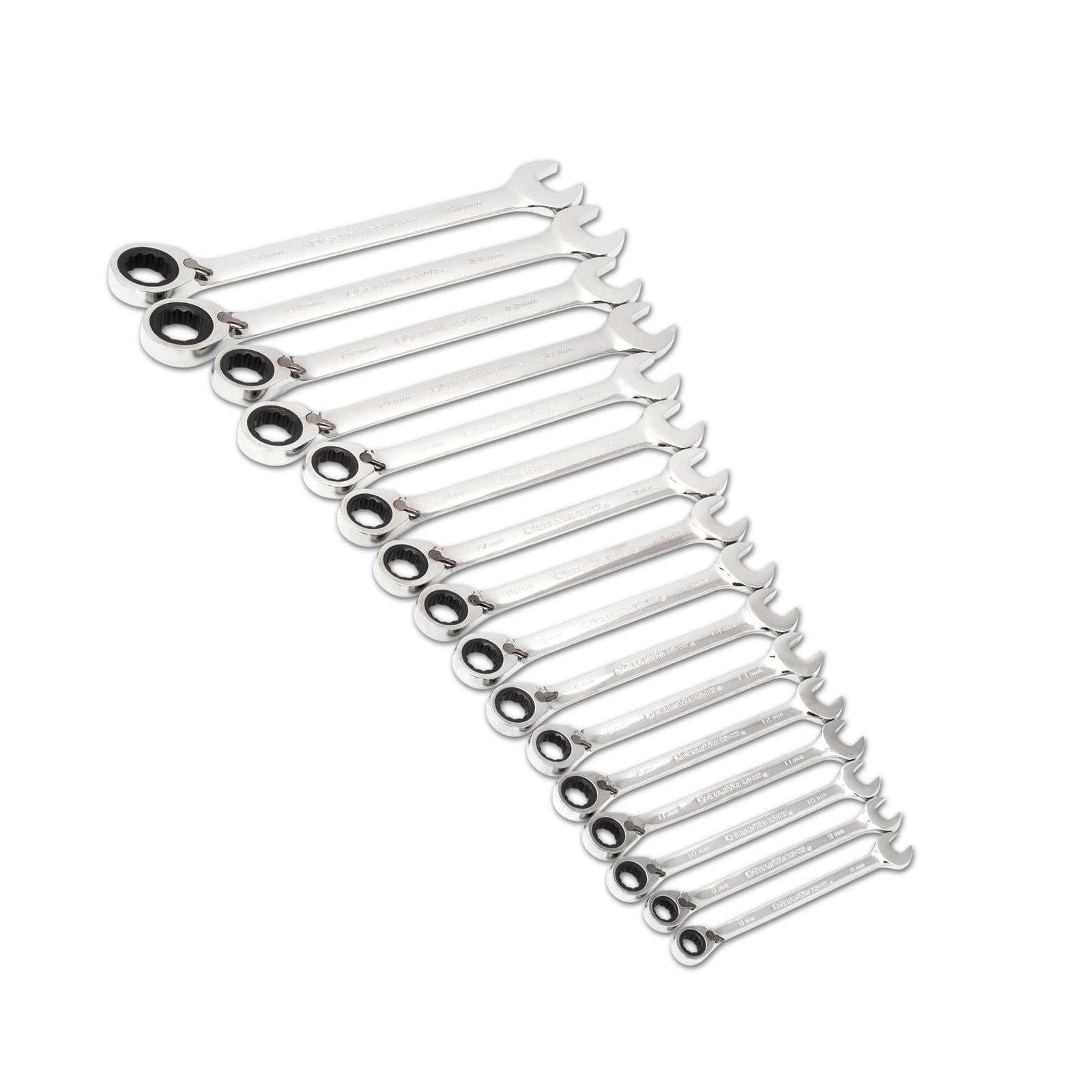 GearWrench Reversible Ratcheting Combination Wrenches 9602N