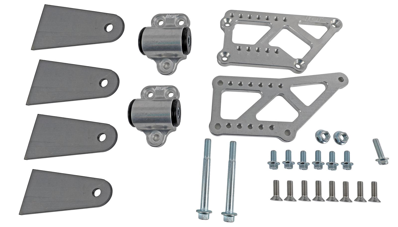 ICT Billet Motor Mount Adapters 551028-GZ01