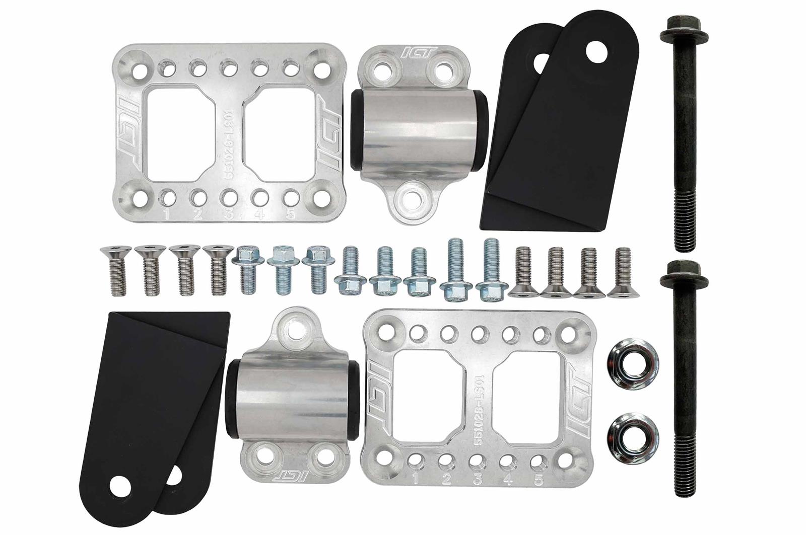 ICT Billet Motor Mount Adapters 551028-LS01