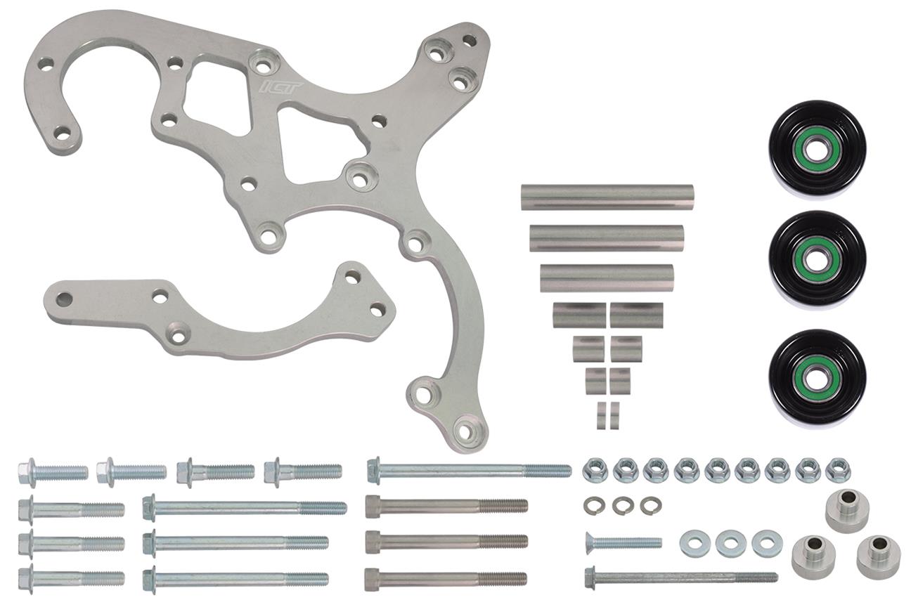 ICT Billet Power Steering Brackets 551118-3