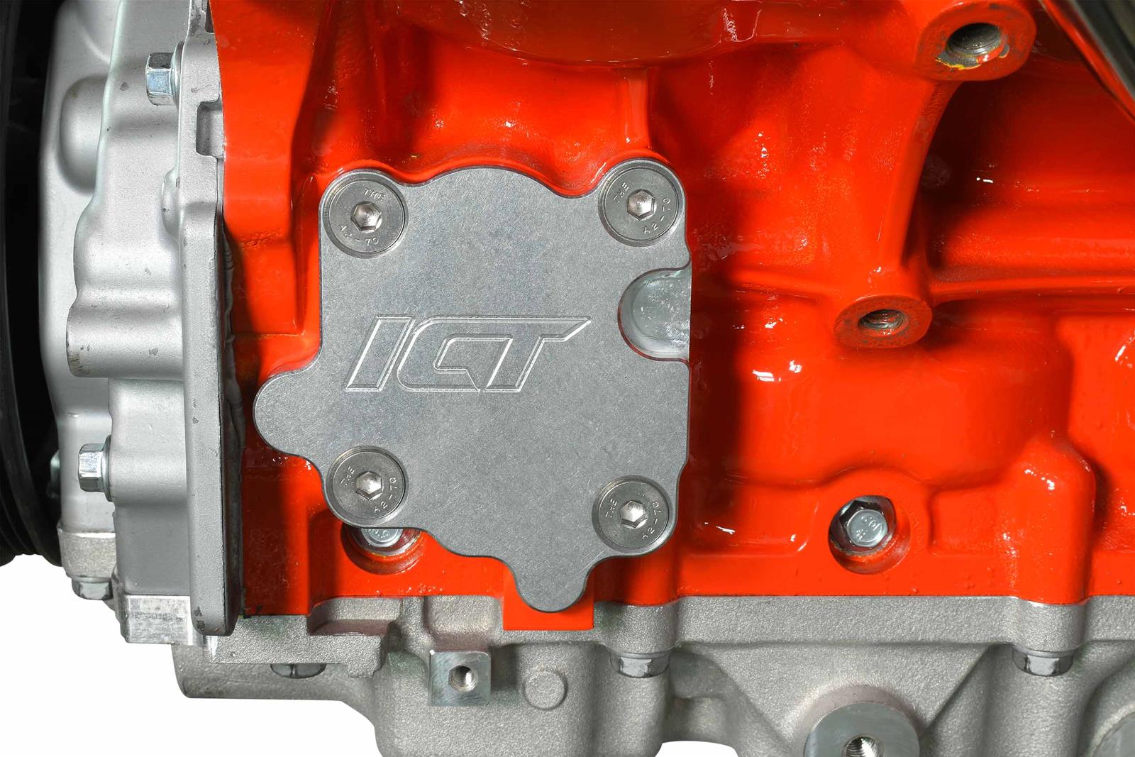 ICT Billet Vacuum Pump Block-Off Plates 551123