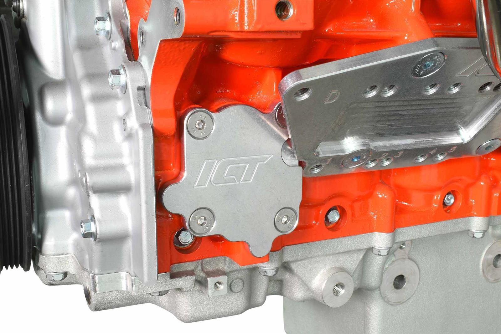 ICT Billet Vacuum Pump Block-Off Plates 551123