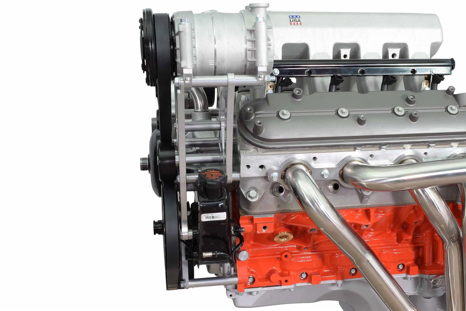 ICT Billet Air Conditioning Compressor and Power Steering Bracket Kits 551127-3