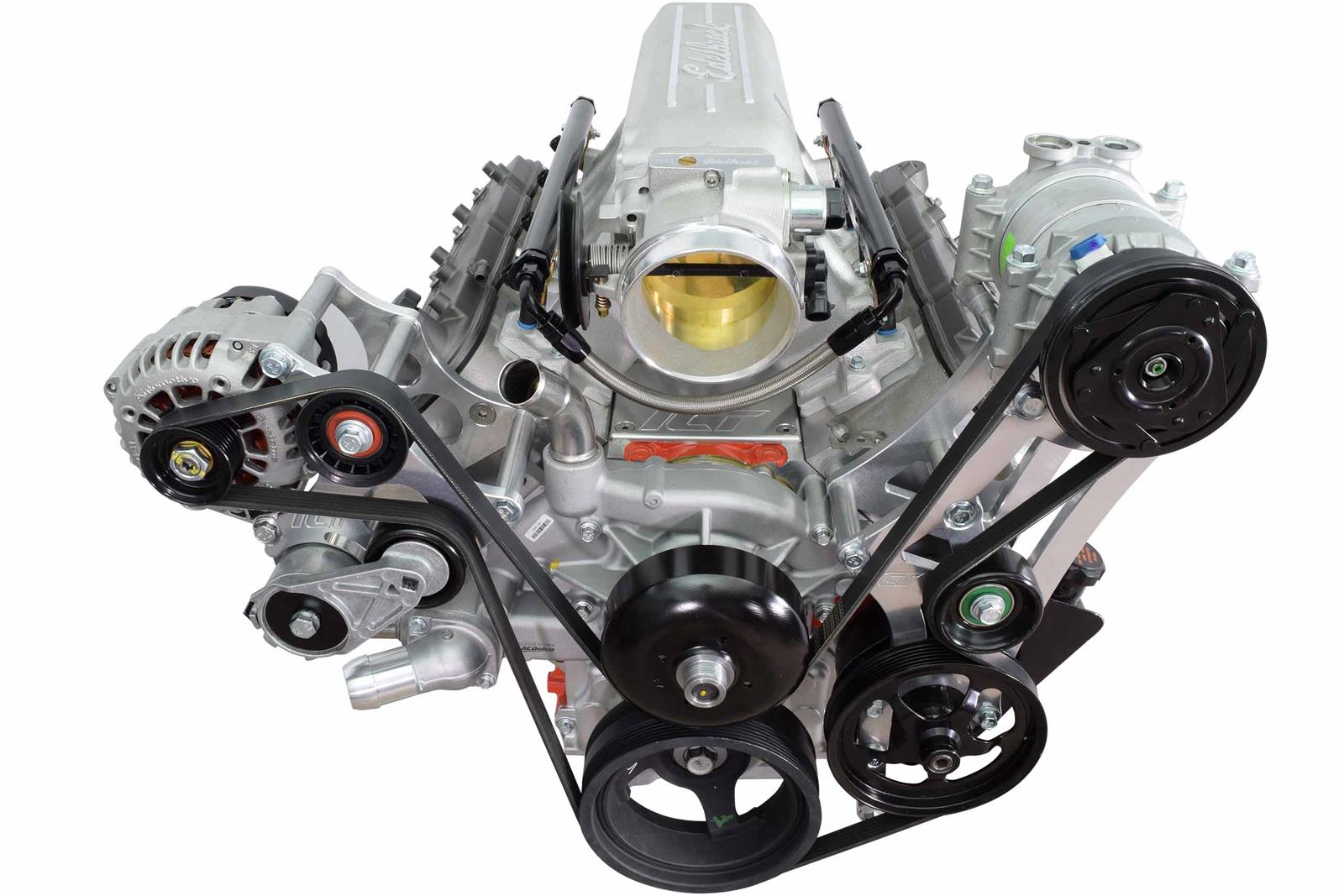 ICT Billet Air Conditioning Compressor and Power Steering Bracket Kits 551127-3