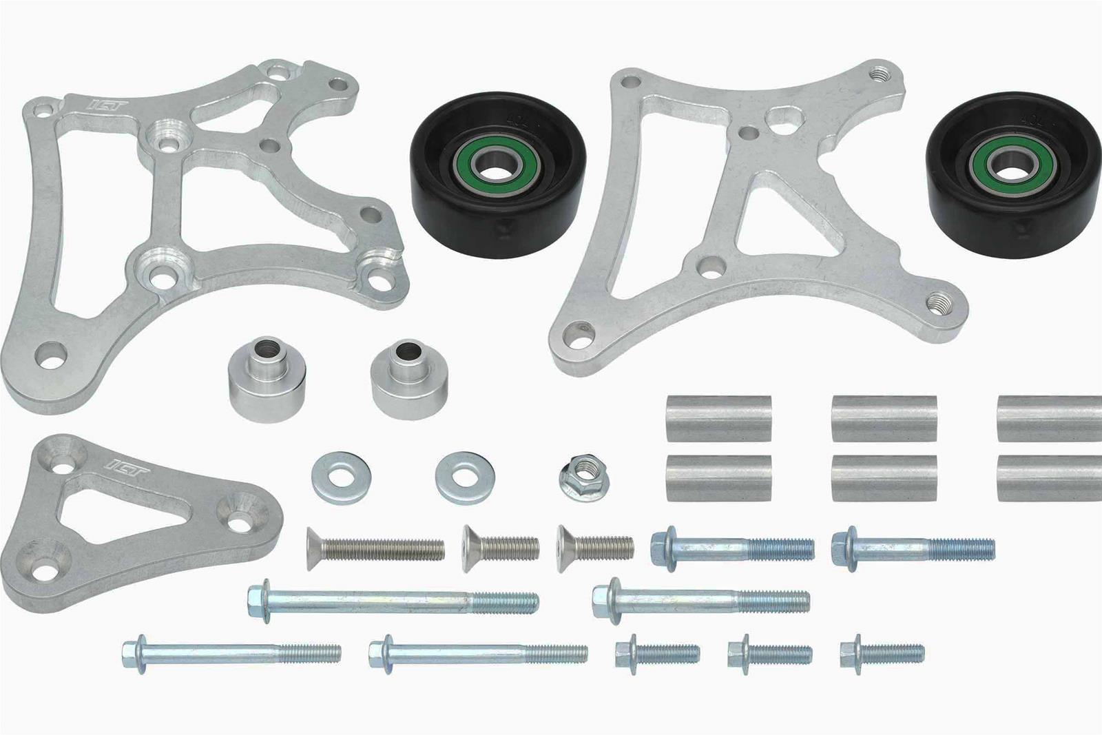 ICT Billet Power Steering Brackets 551129-2