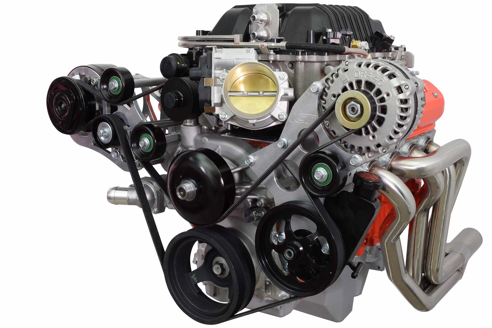 ICT Billet Air Conditioning Compressor Brackets 551135-3-R4