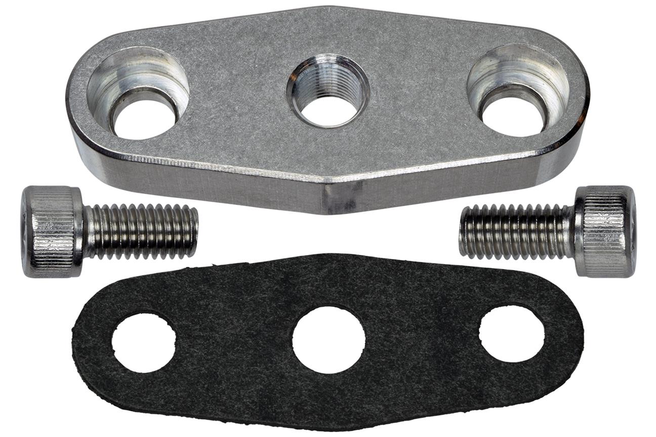 ICT Billet Turbocharger Oil Pan Adapter Flanges 551160