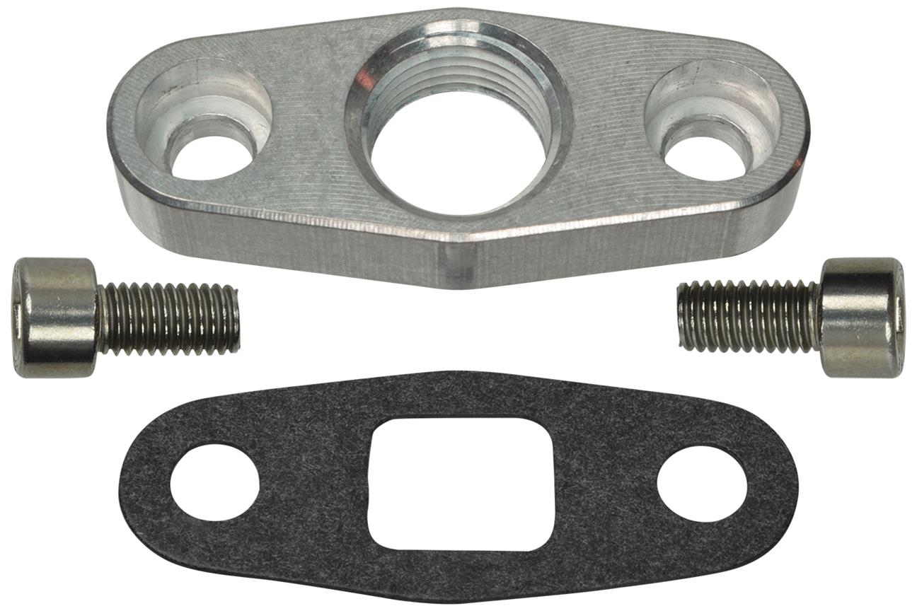 ICT Billet Turbocharger Oil Pan Adapter Flanges 551161