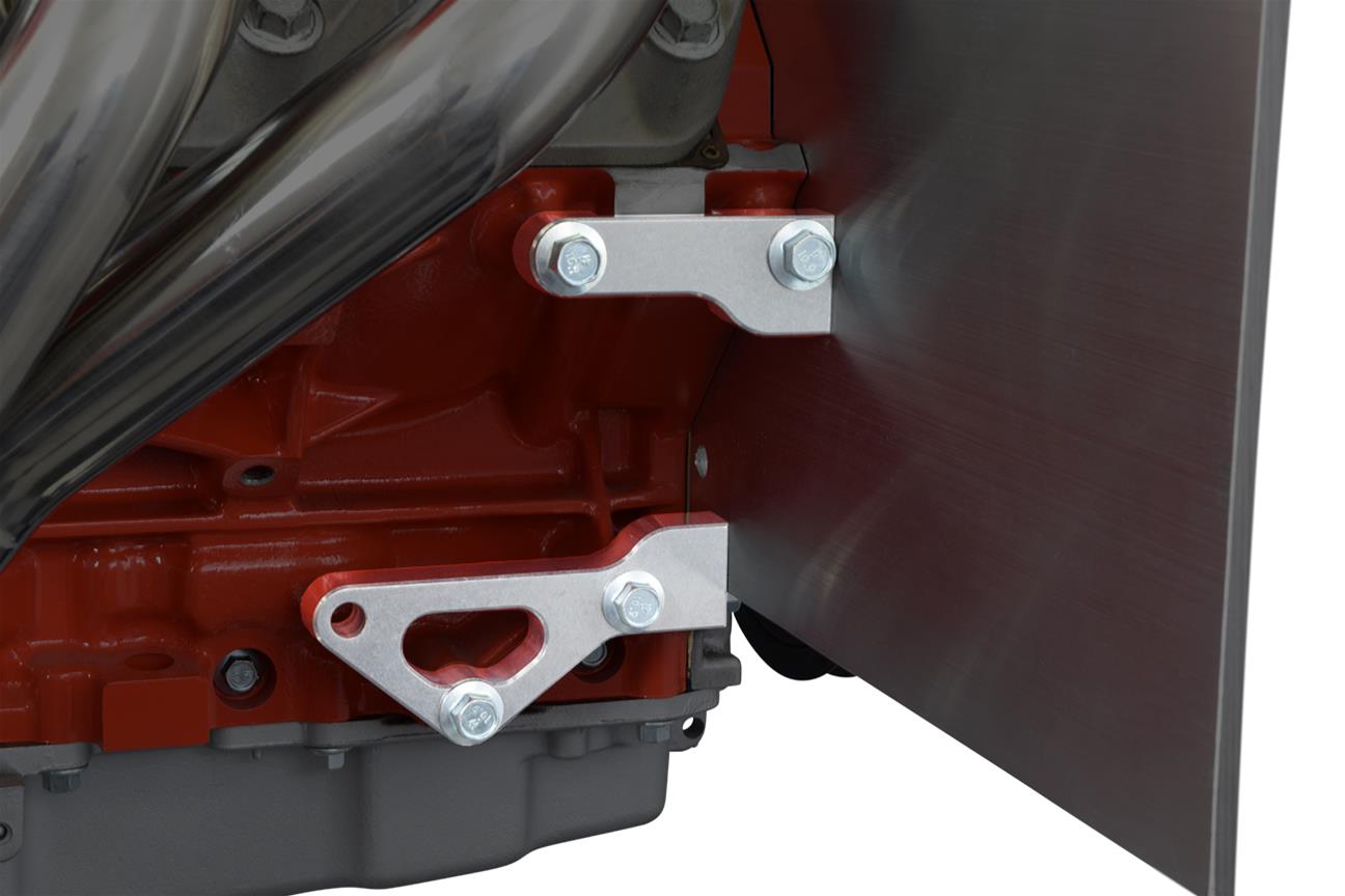 ICT Billet LS Front Motor Plate Support Braces 551169