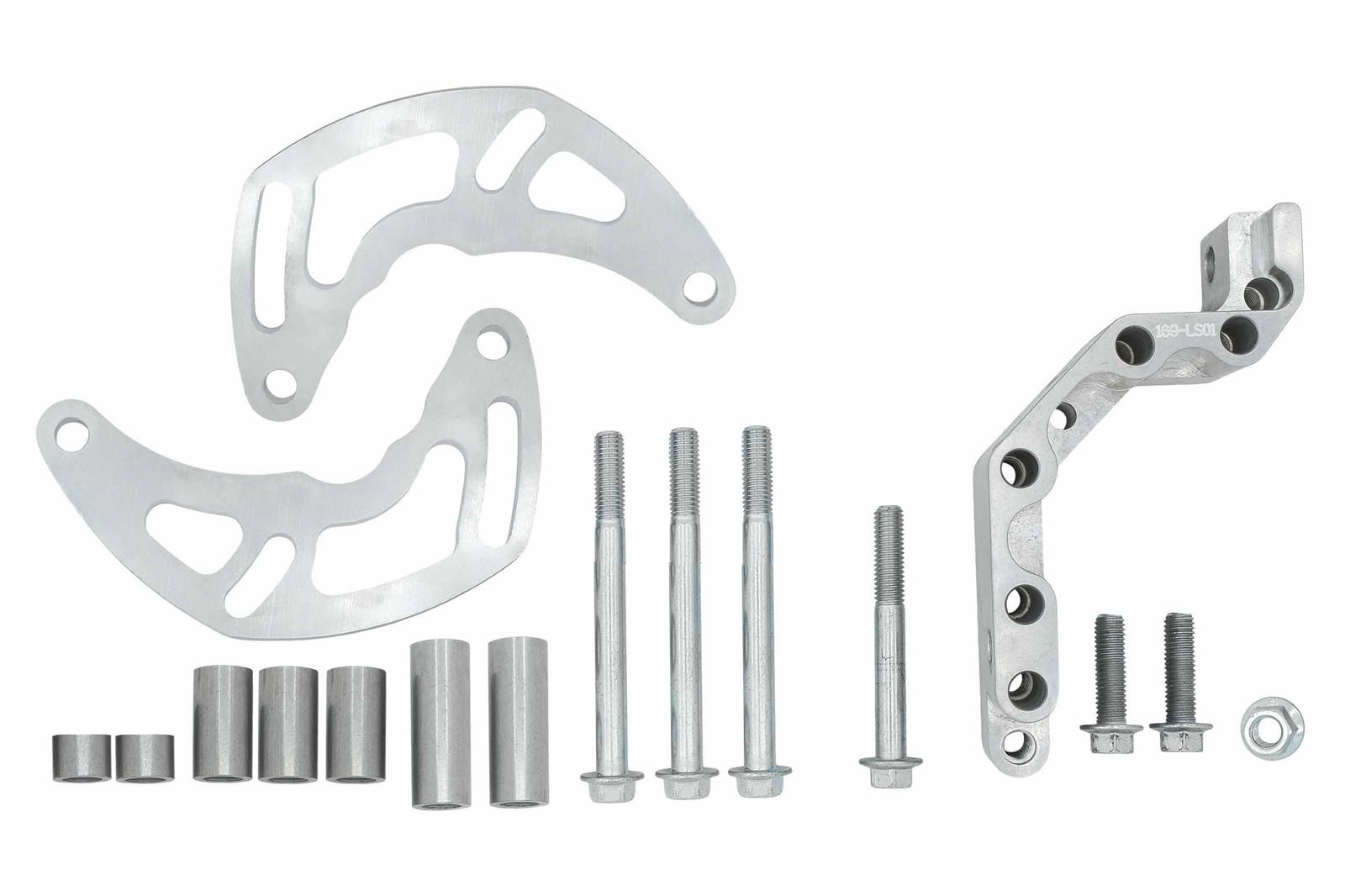 ICT Billet Alternator Brackets 551177LS0-2