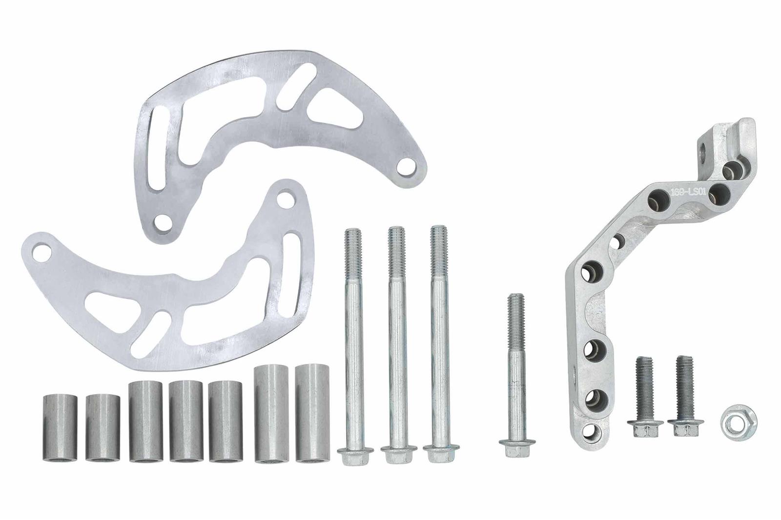 ICT Billet Alternator Brackets 551177LS0-3