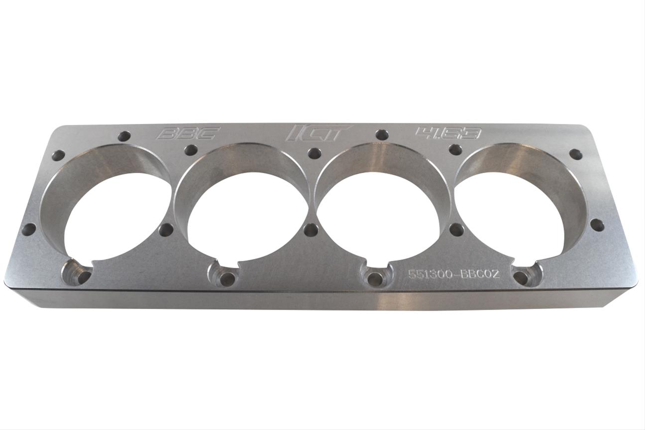 ICT Billet Engine Block Torque Plates 551300-BBC02