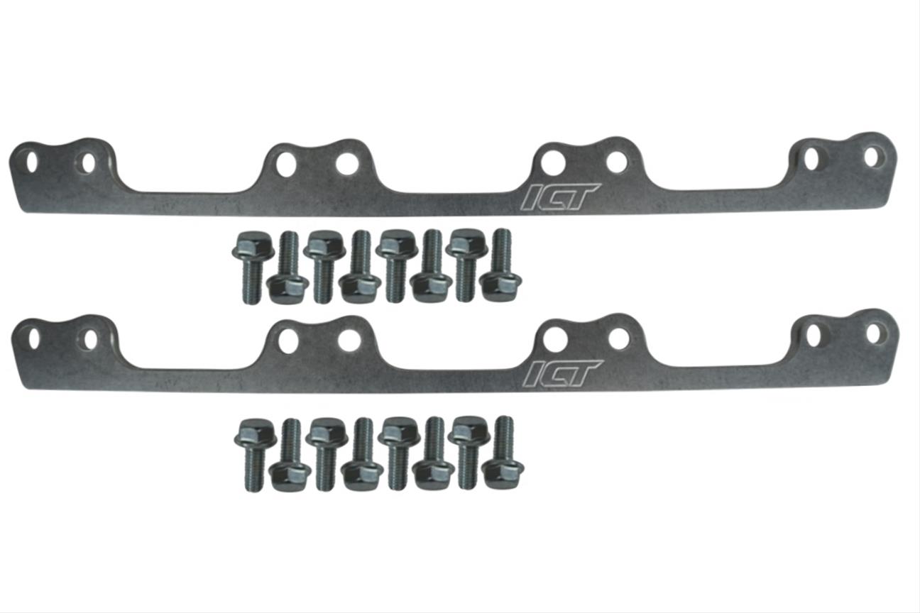 ICT Billet Fuel Rail Block-Off Plates 551325
