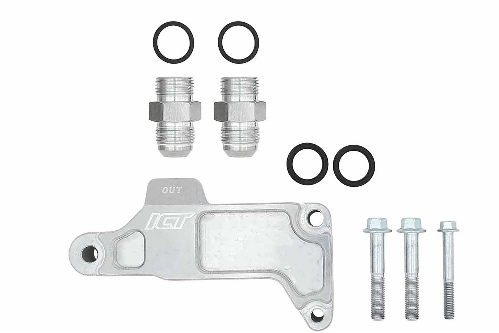 ICT Billet Oil Filter Adapters 551350-FS01