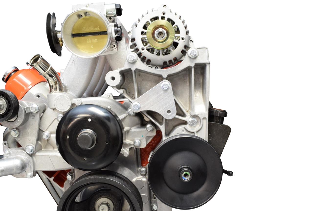 ICT Billet Idler Pulley Relocation Brackets 551353