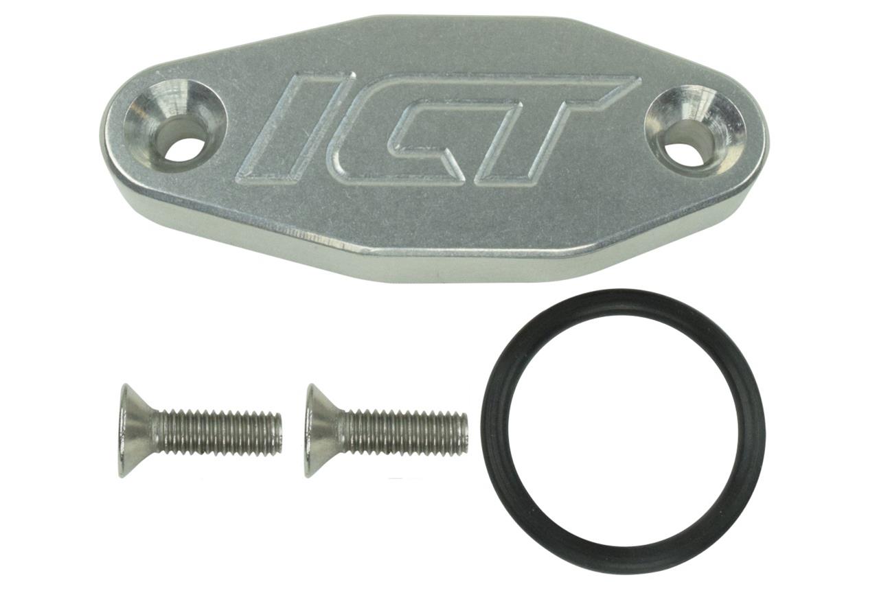 ICT Billet Oil Cooler Port Delete Plates 551357