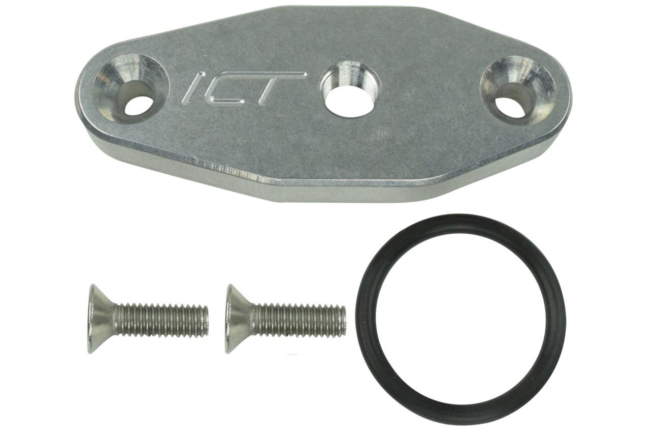 ICT Billet Turbocharger Oil Pan Adapter Flanges 551358