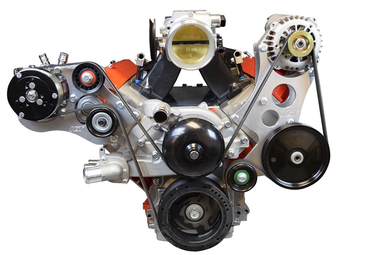 ICT Billet Alternator/Power Steering Bracket Kits 551362-1