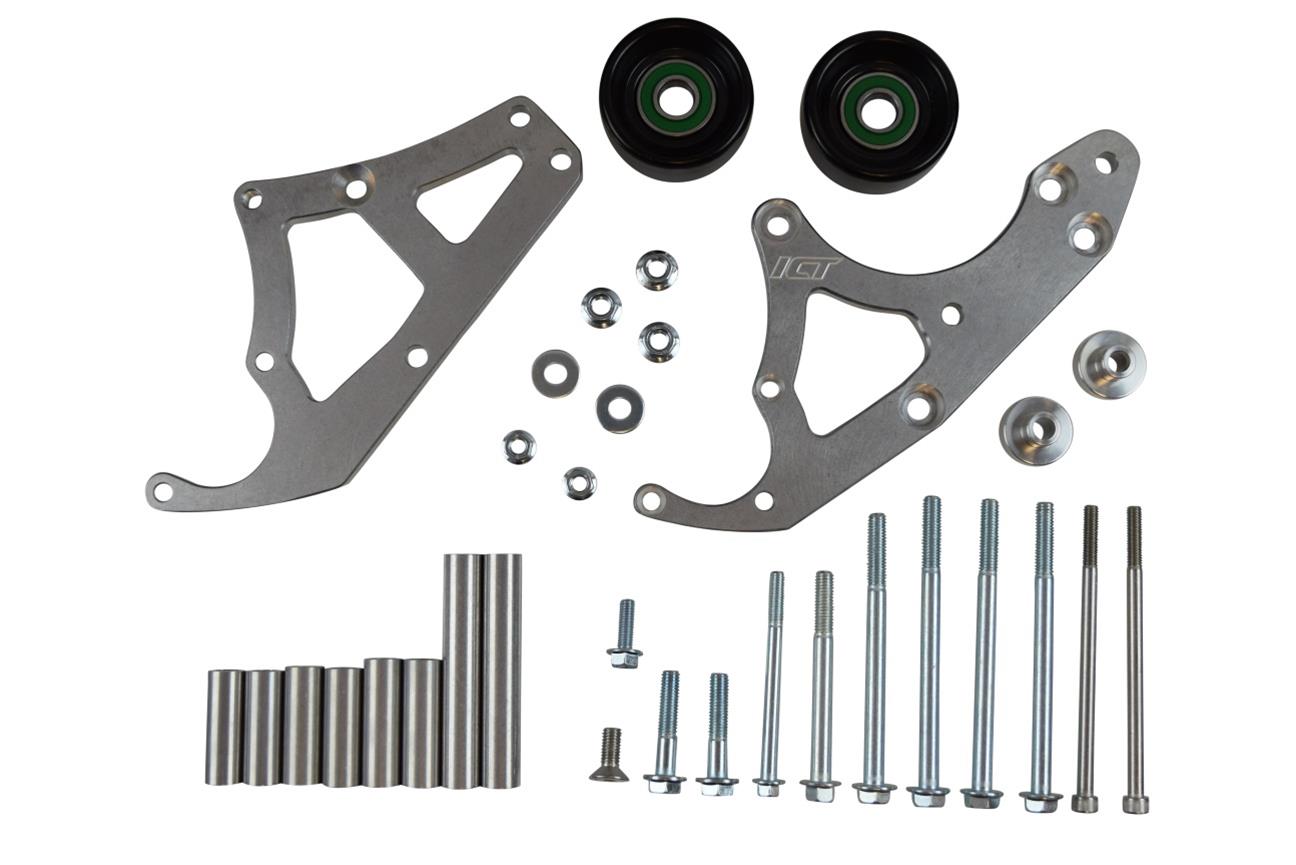 ICT Billet Alternator/Power Steering Bracket Kits 551368